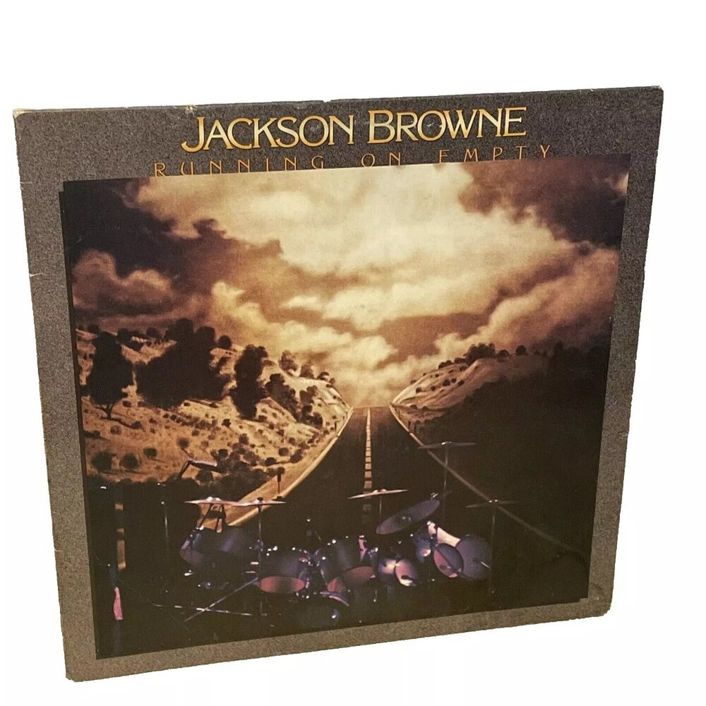 Jackson Browne Running On Empty (Vinyl, 1977) Asylum Records 6E-113 VG+ LP